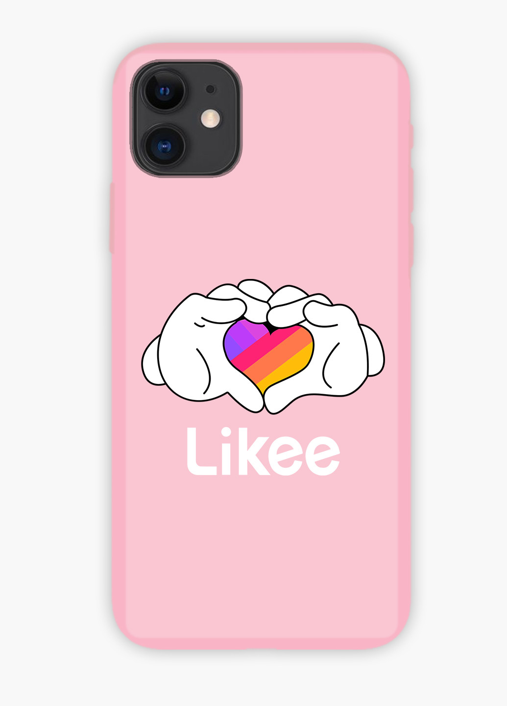 Чехол силиконовый Apple Iphone Xs Max Лайк (Likee) (8226-1711) MobiPrint (219776892)