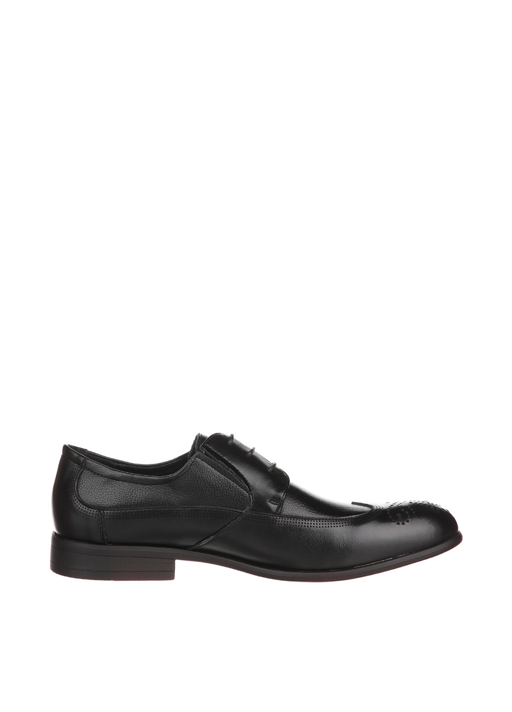 Черные классические туфли Yalasou на шнурках