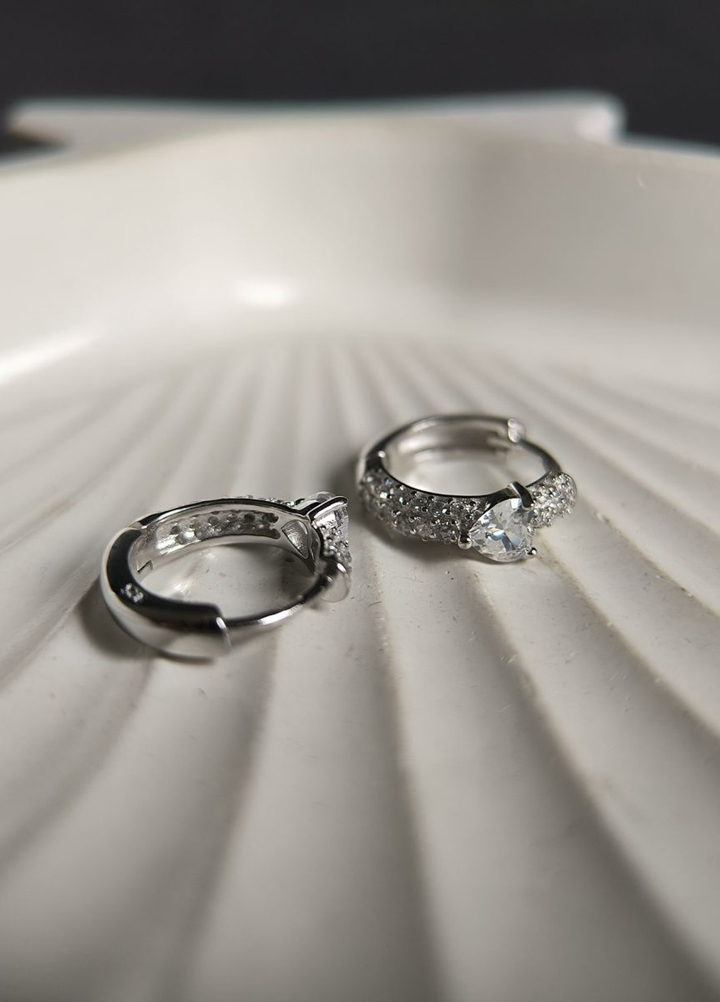 Серьги Silver Flame (350941334)