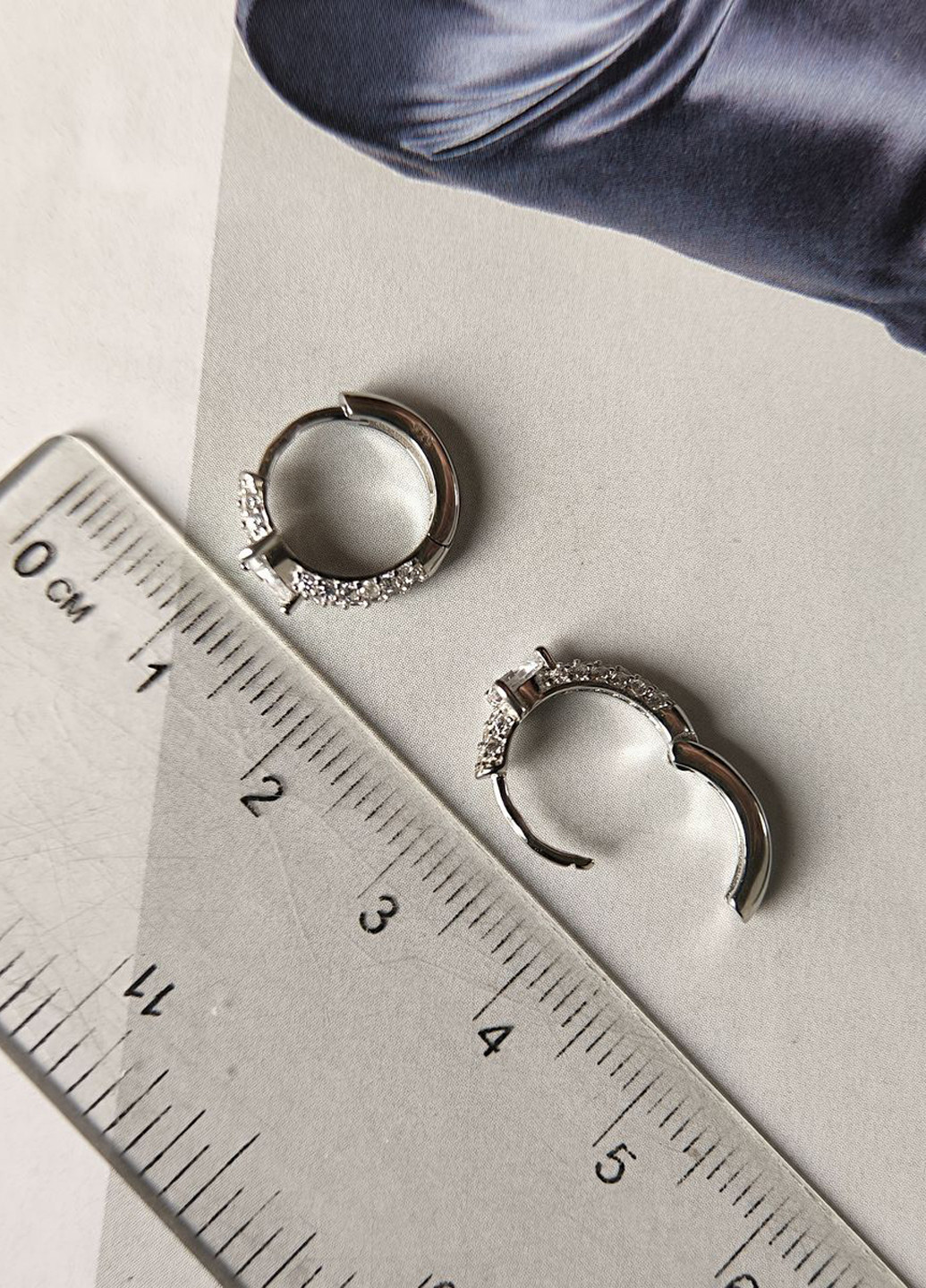 Серьги Silver Flame (350941334)