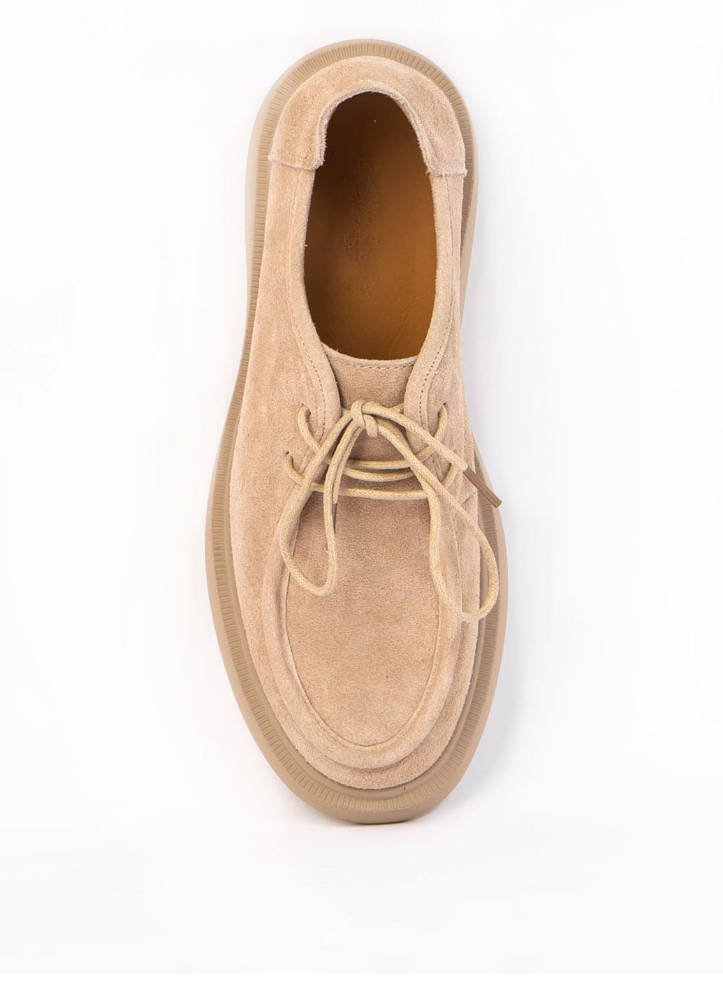 Lonza Туфлі дербі бежевий з натуральна замша, україна — демісезон (311262518)