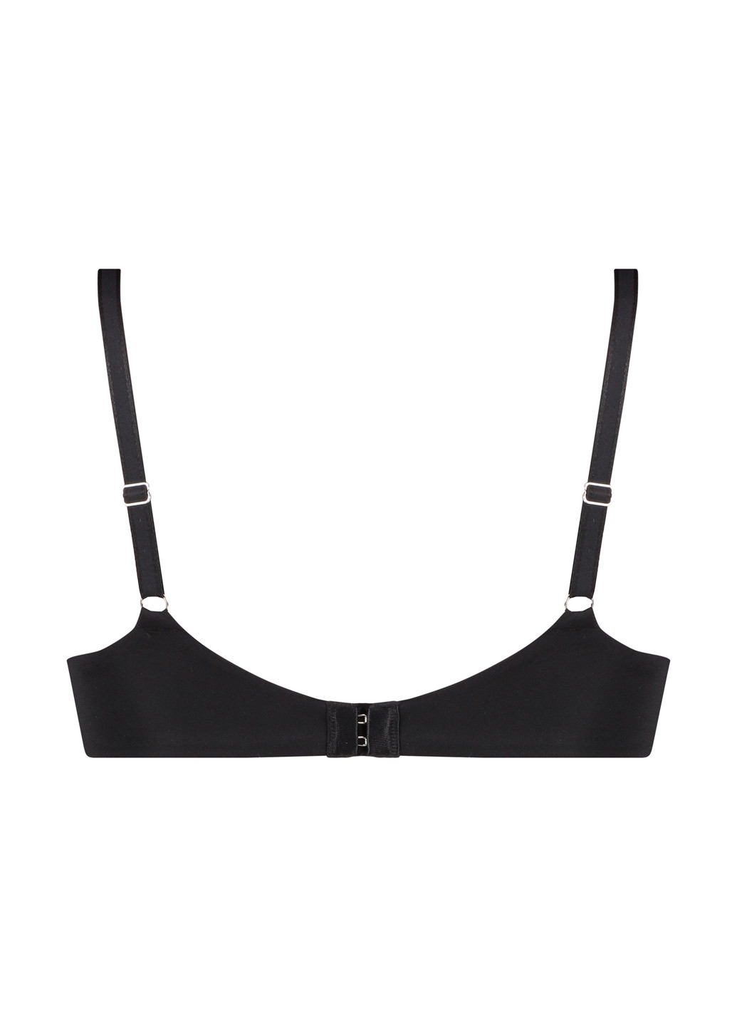 Чёрный балконет бюстгальтер Hunkemoller без косточек полиамид