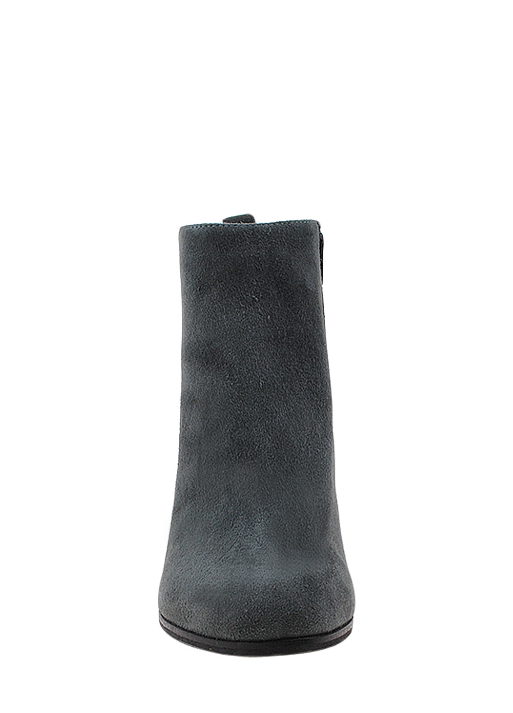 Осенние ботинки rn06-3-157-11 серый Tuto из натуральной замши