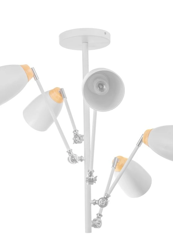 Люстра прованс павук BL-470S/5 E27 WH Brille (253886605)