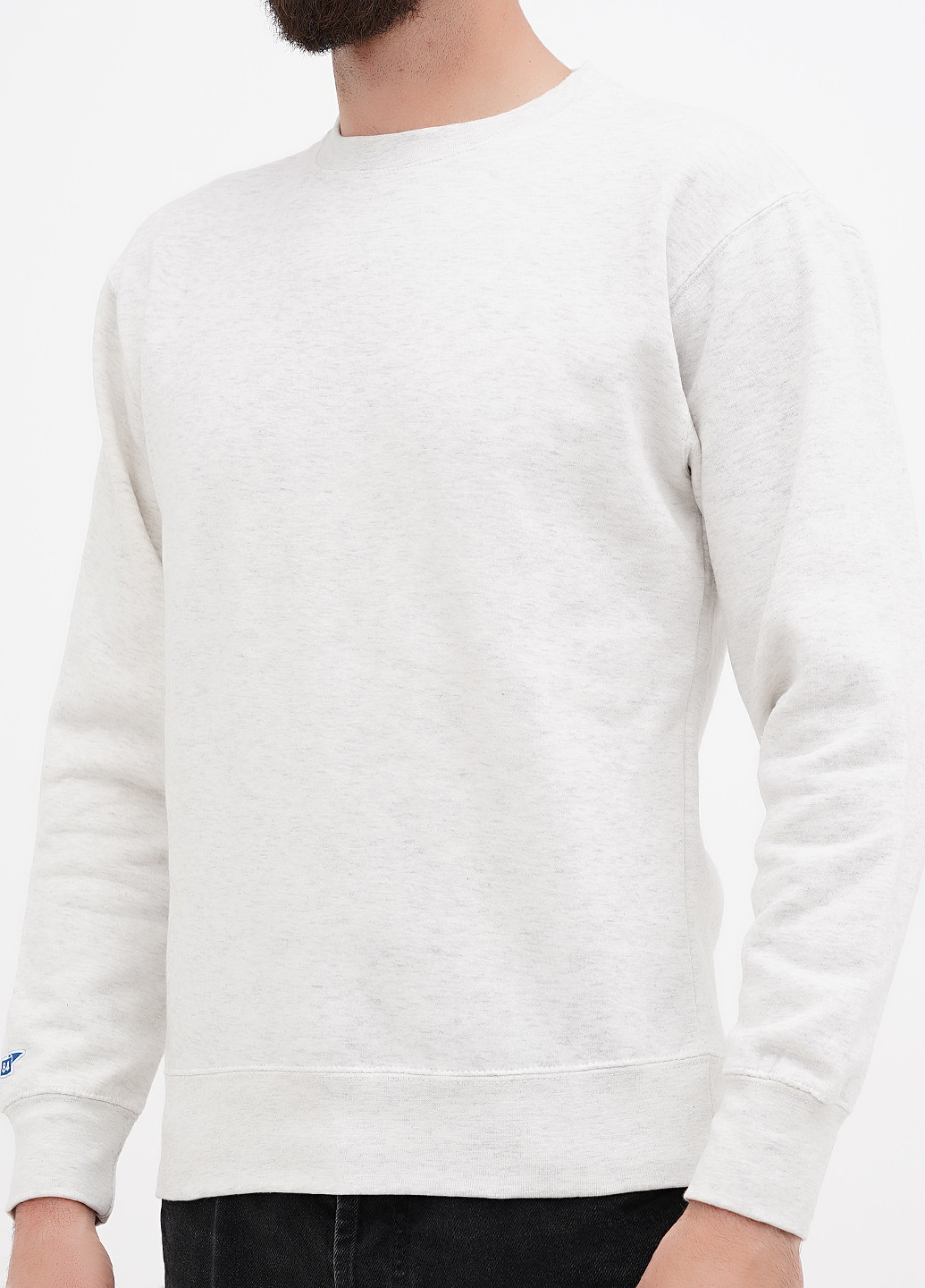 Світло-сірий світшот Blue 84 малюнок без декору (311528548)