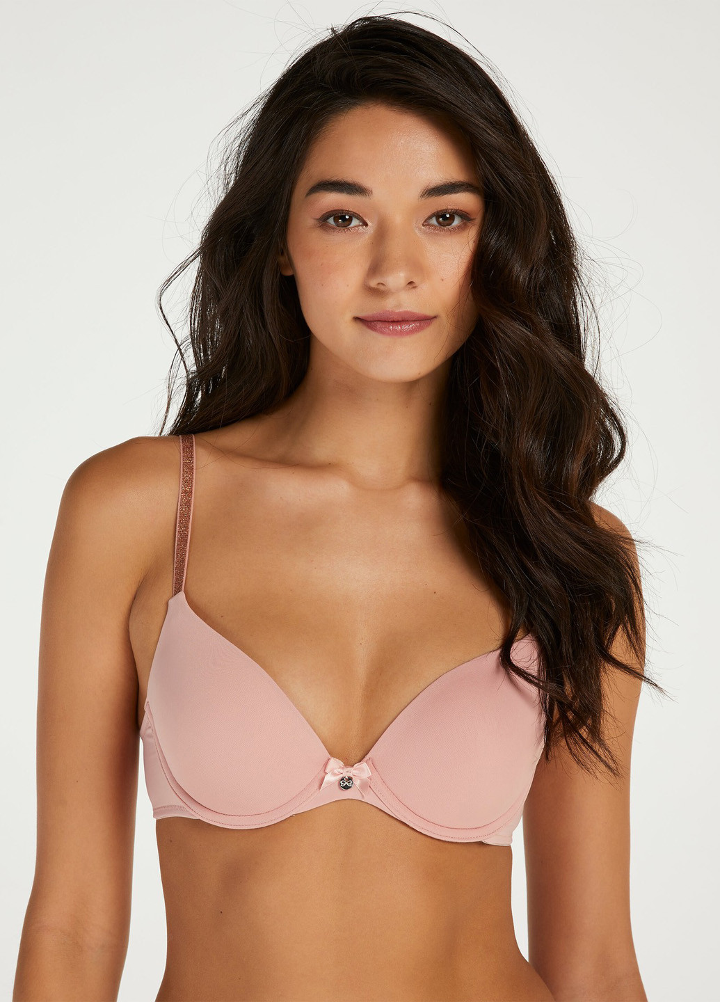 Світло-рожевий бюстгальтер Hunkemoller з кісточками поліамід
