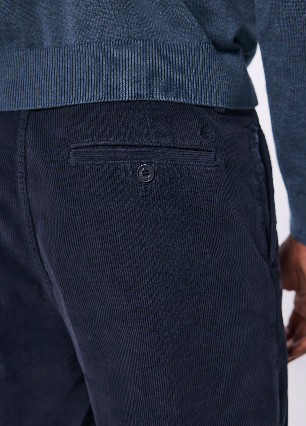 Темно-синие кэжуал демисезонные чиносы брюки Springfield