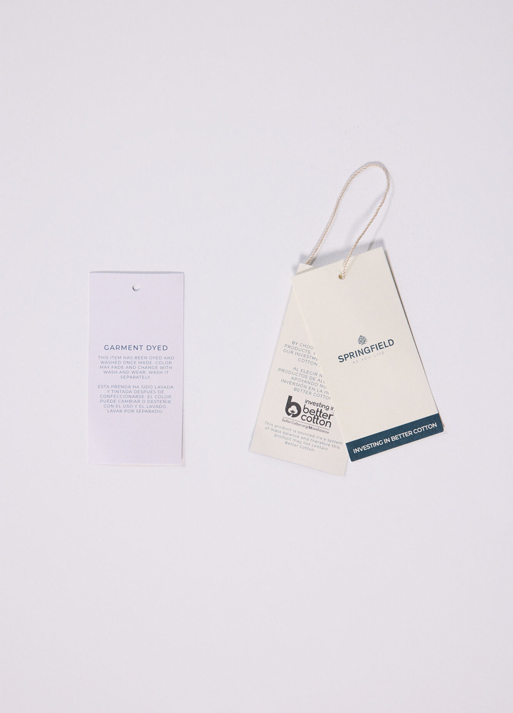 Темно-синие кэжуал демисезонные чиносы брюки Springfield