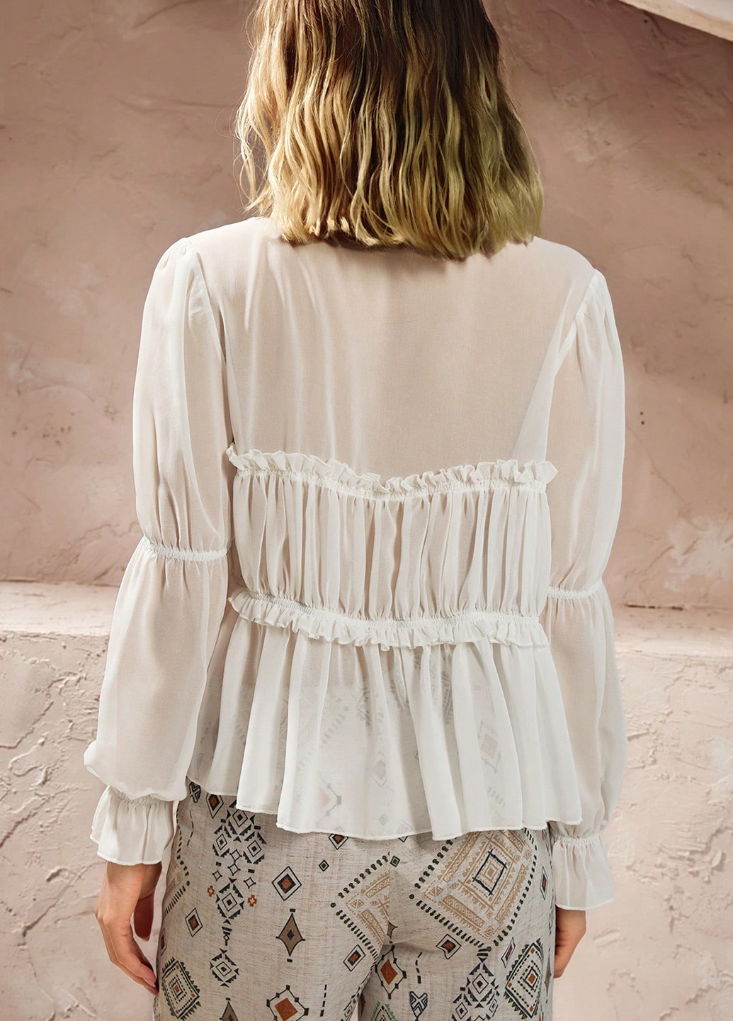 Біла блуза SHEIN