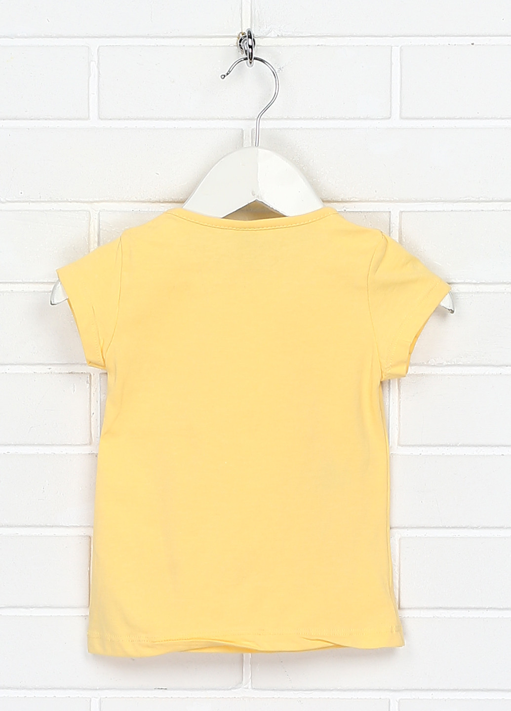 Желтая летняя футболка Dasilva Kids
