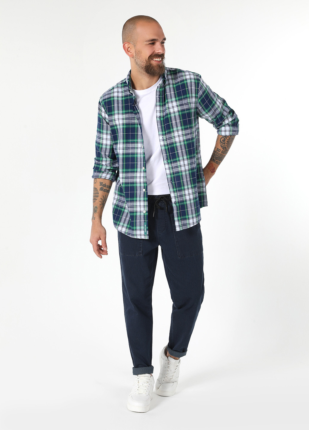 Цветная кэжуал рубашка в клетку Colin's