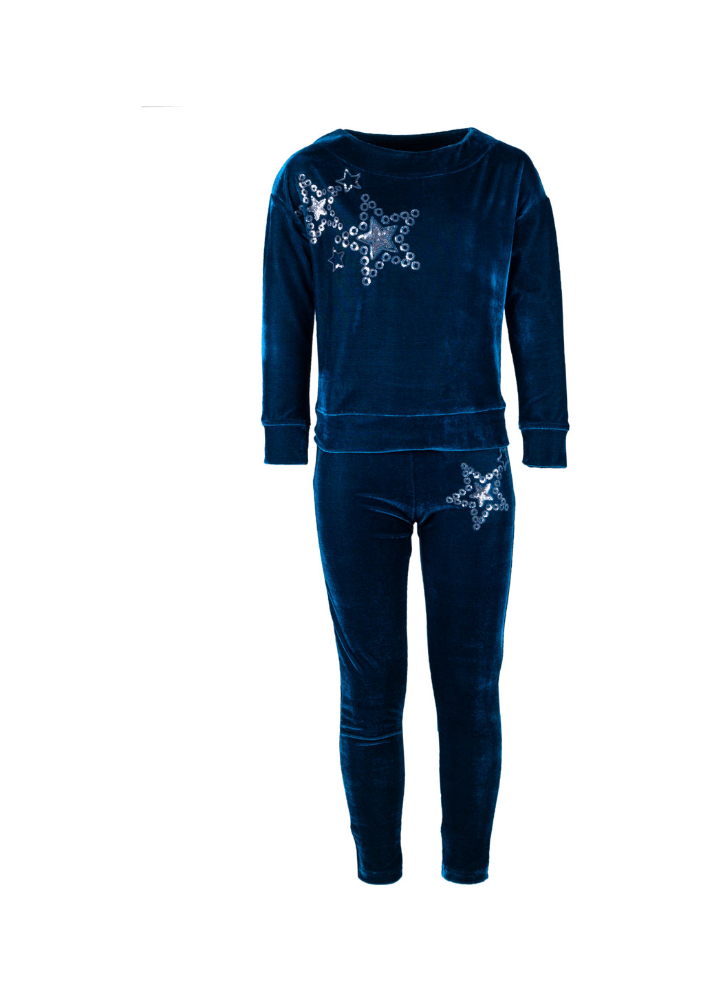 Темно-синий демисезонный костюм (свитшот, брюки) брючный Flash