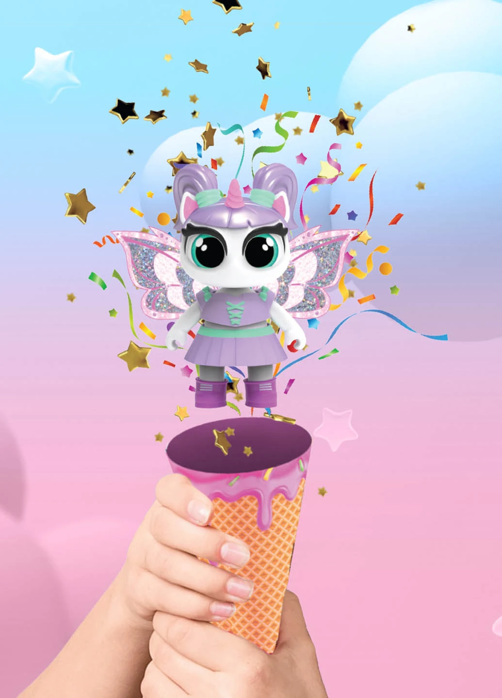 Игровой набор с фигуркой Teenies Единорог с Сюрпризоим, 11,5х11,5х25 см Unicones (271043809)