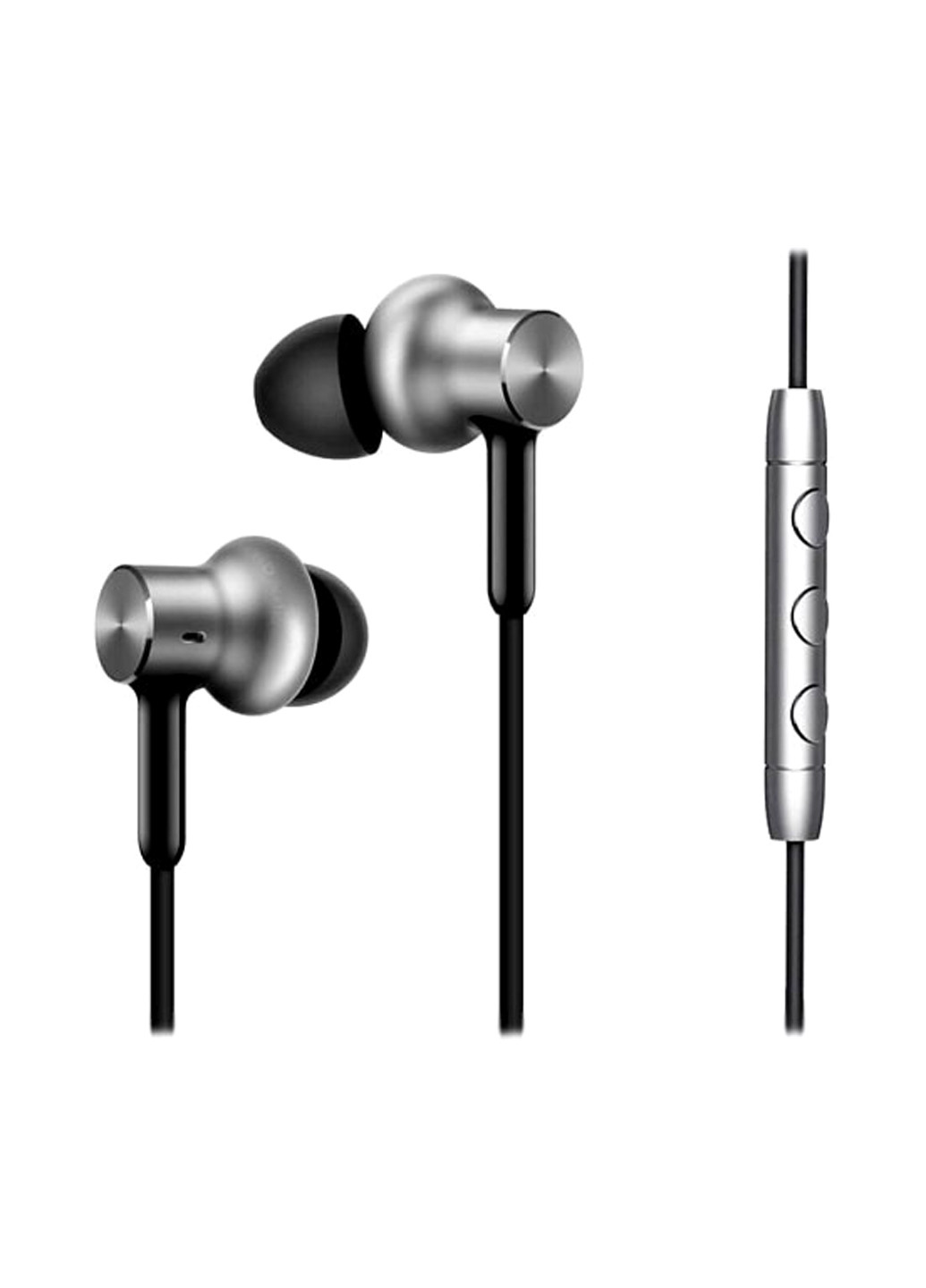 Навушники Xiaomi mi in-ear headphones pro hd (qtej02jy) silver (zbw4369ty) (135972477)