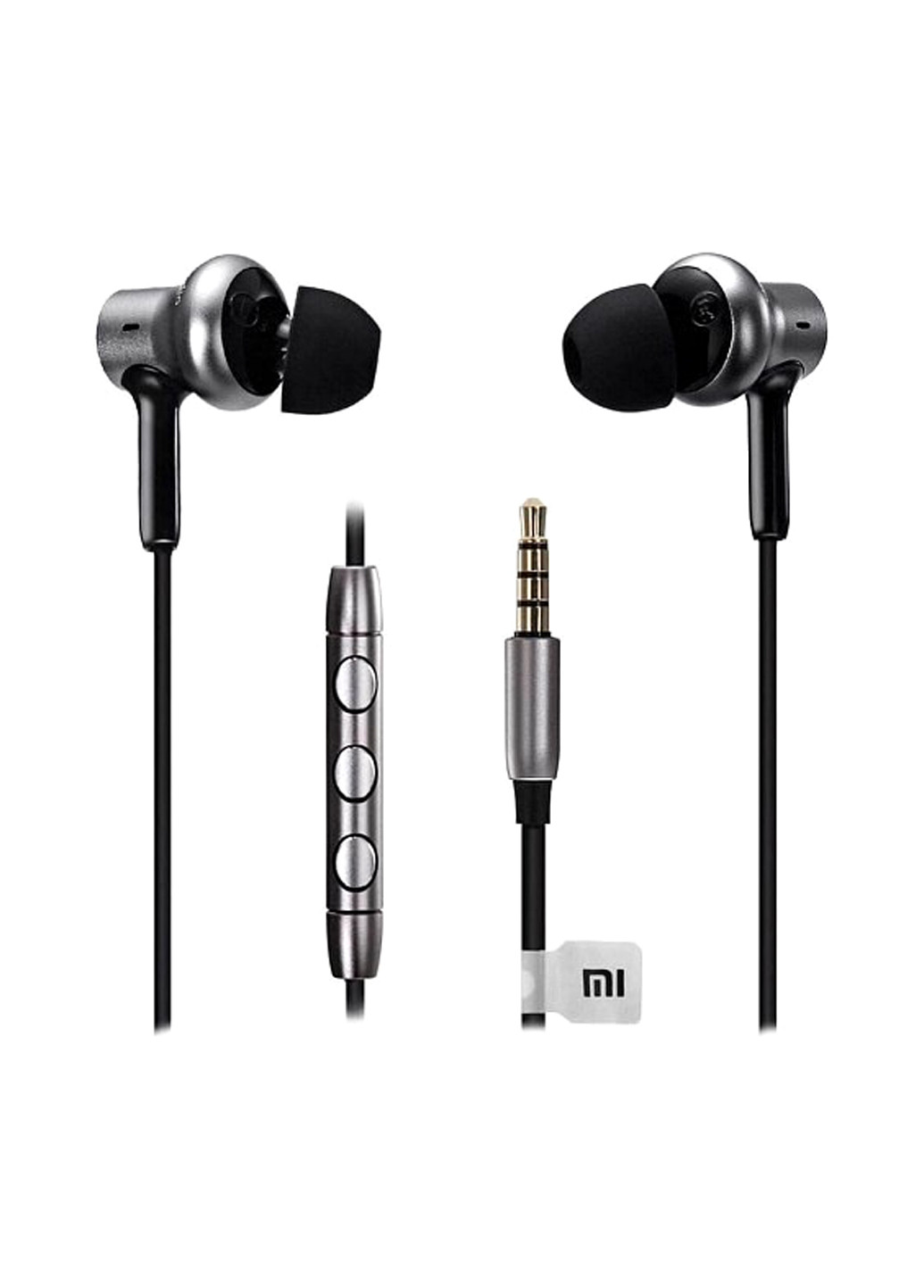 Наушники Xiaomi mi in-ear headphones pro hd (qtej02jy) silver (zbw4369ty) (135972477)