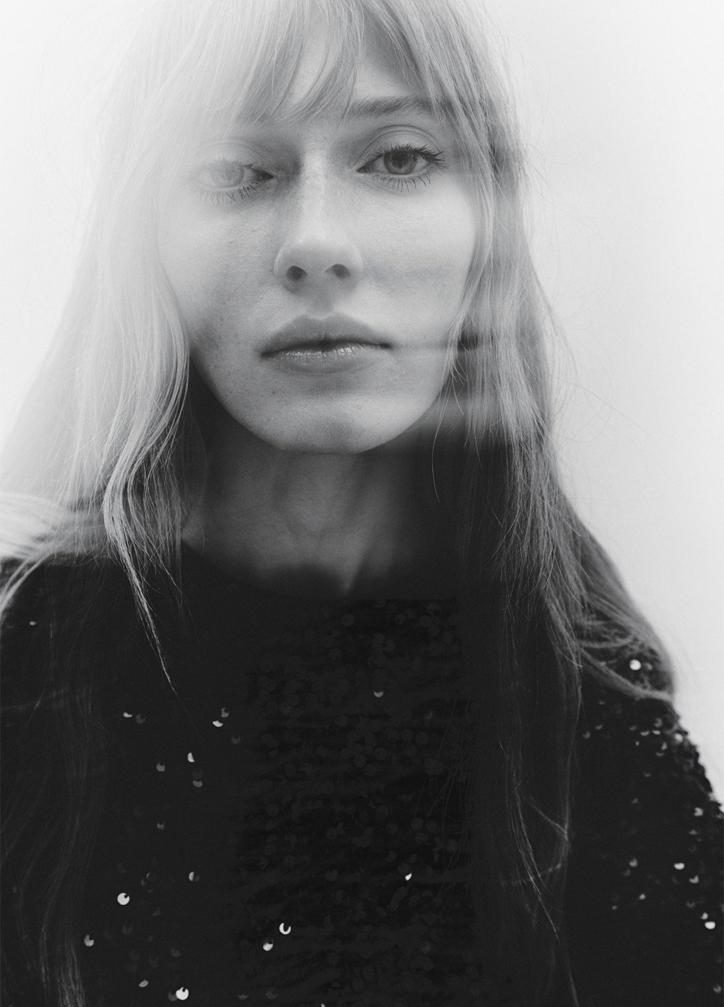 Темно-синее праздничный, коктейльное, вечернее платье а-силуэт H&M однотонное