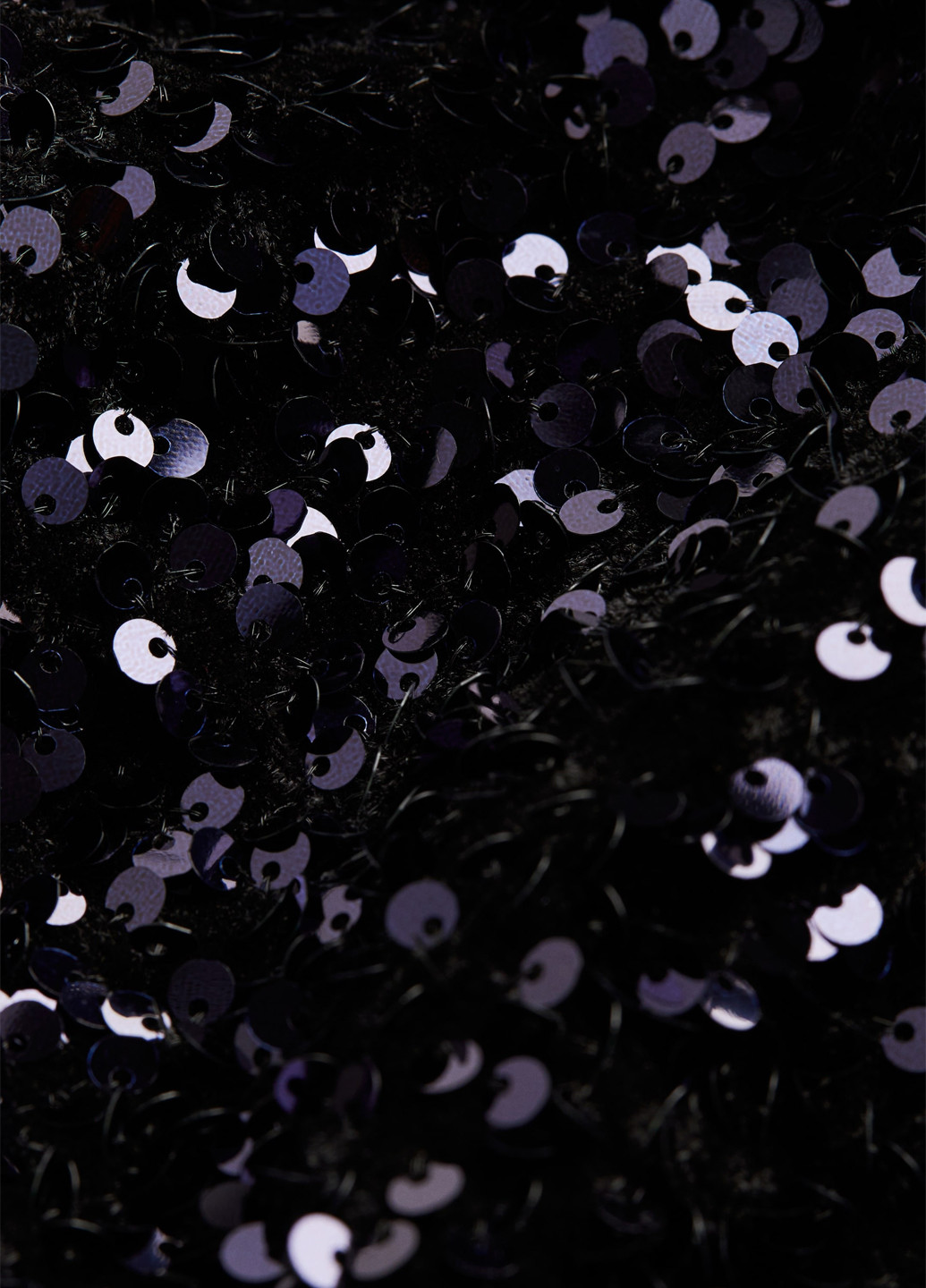 Темно-синее праздничный, коктейльное, вечернее платье а-силуэт H&M однотонное