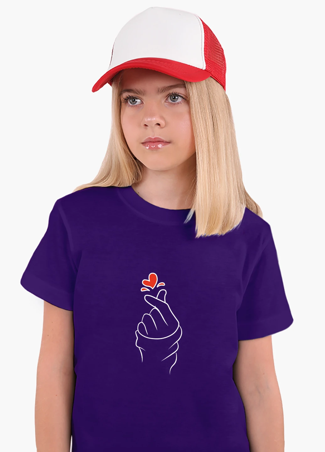 Фіолетова демісезонна футболка дитяча бтс (bts) (9224-1165) MobiPrint