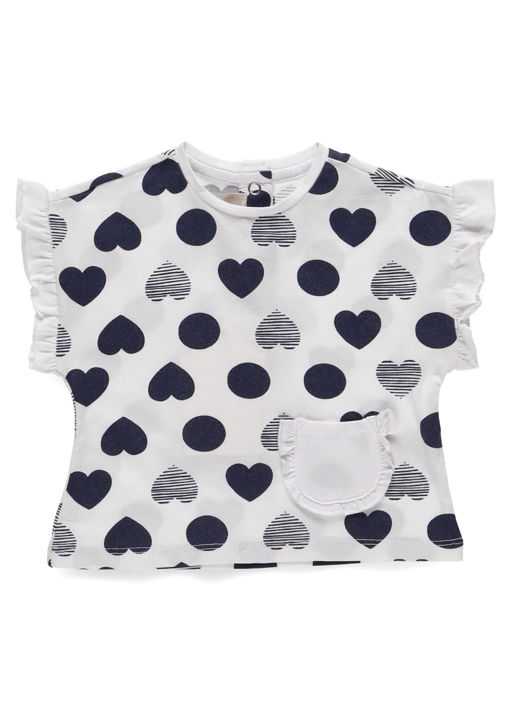 Біла літня футболка Chicco