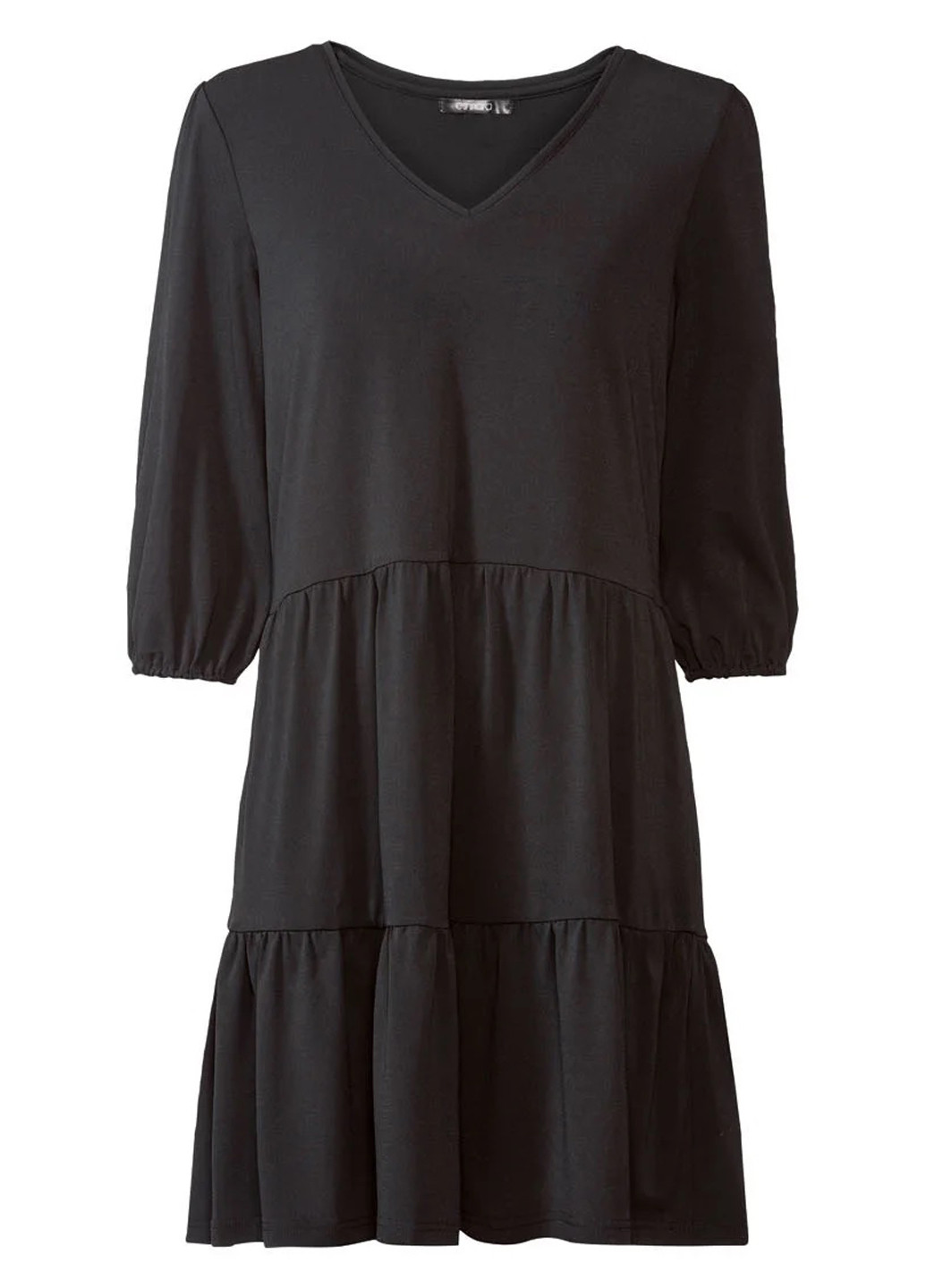 Чорна кежуал сукня а-силует Esmara однотонна