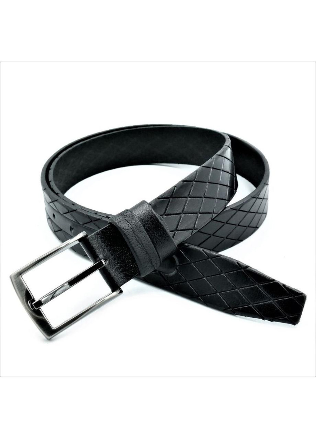 Шкіряний чоловічий ремінь 110-125х3,5 см Weatro (252413273)