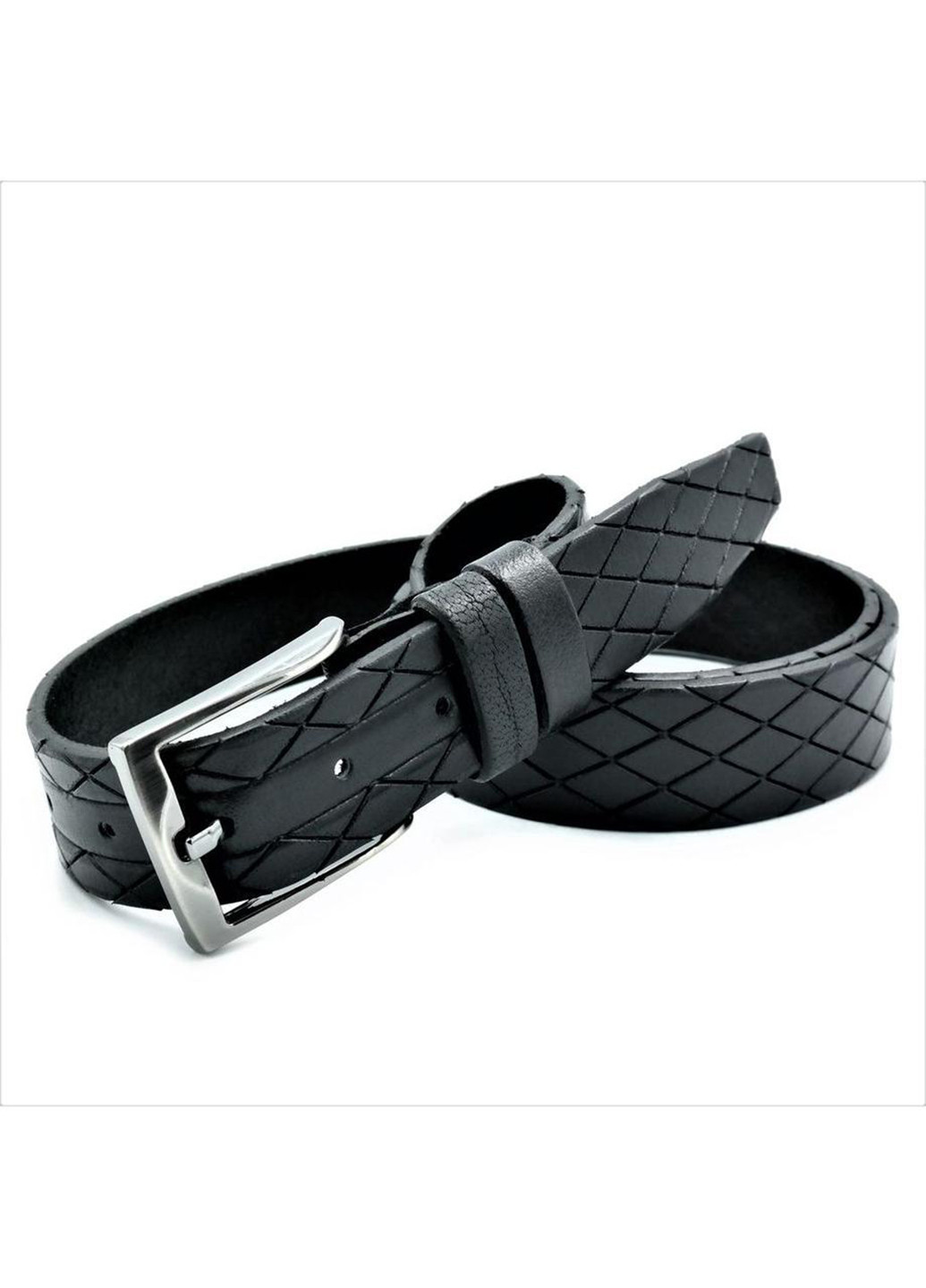 Шкіряний чоловічий ремінь 110-125х3,5 см Weatro (252413273)