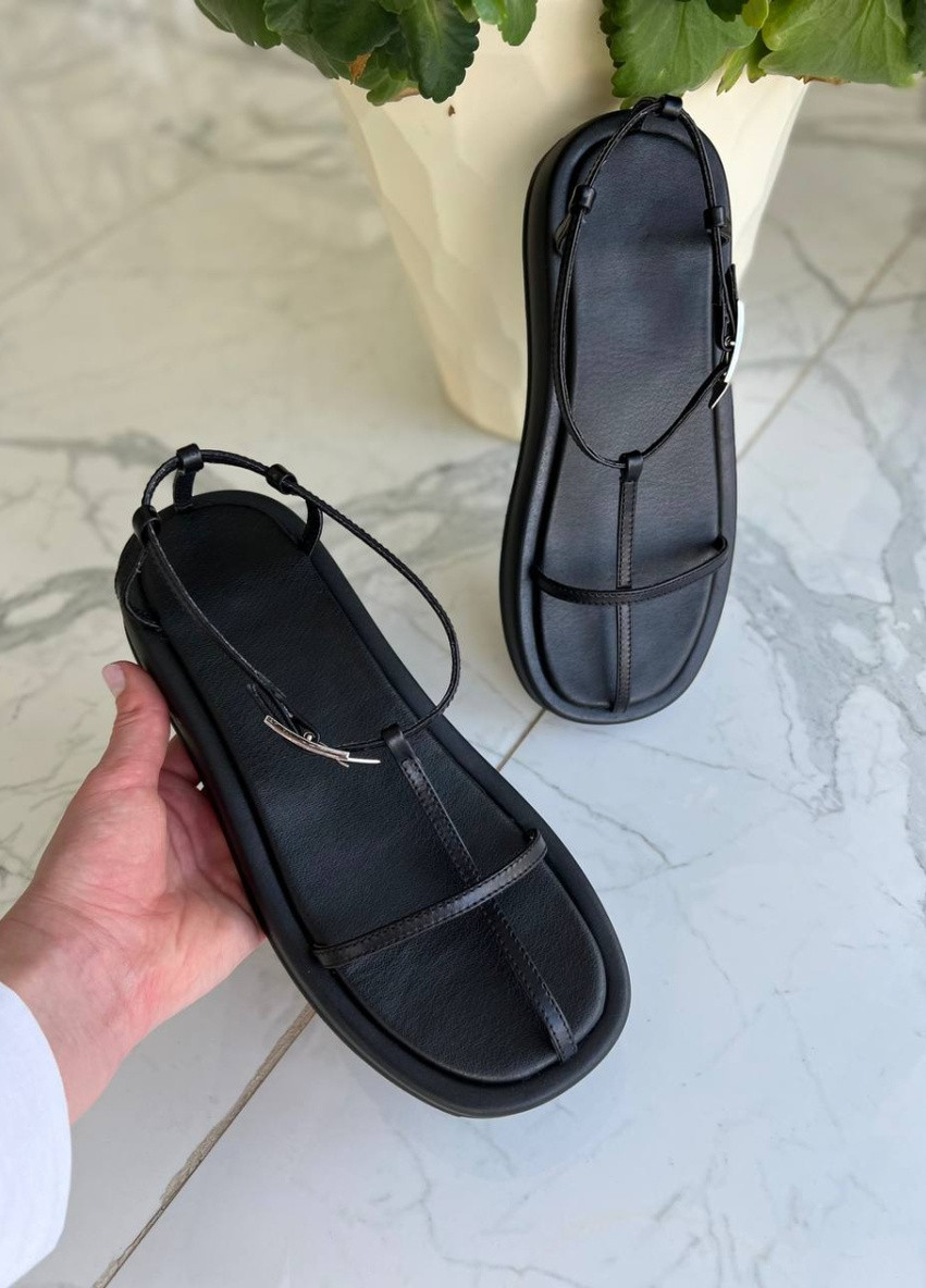 Черные босоножки shoesband Brand без застежки