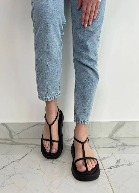 Черные босоножки shoesband Brand без застежки