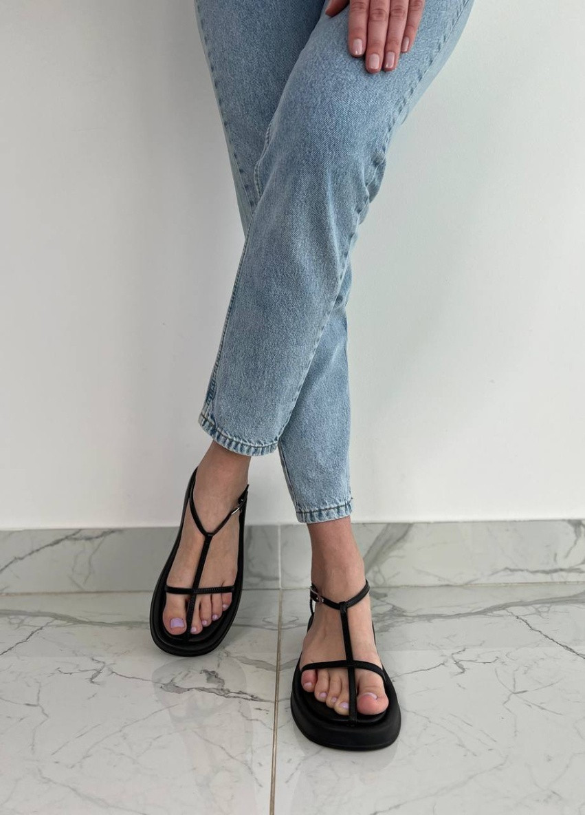 Черные босоножки shoesband Brand без застежки