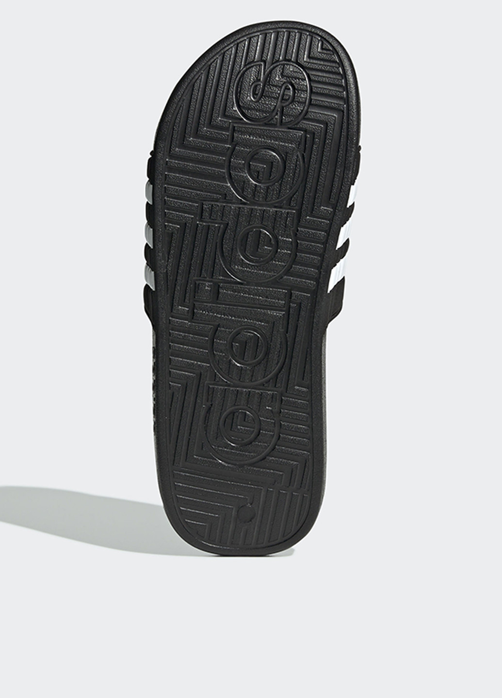 Черные кэжуал шлепанцы adidas
