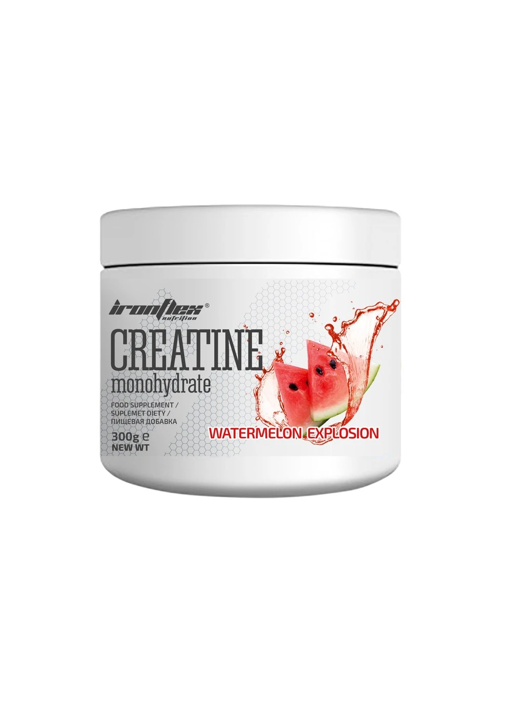 Креатин моногидрат Creatine monohydrate 300 грамм Киви-кактус Iron Flex (255279540)