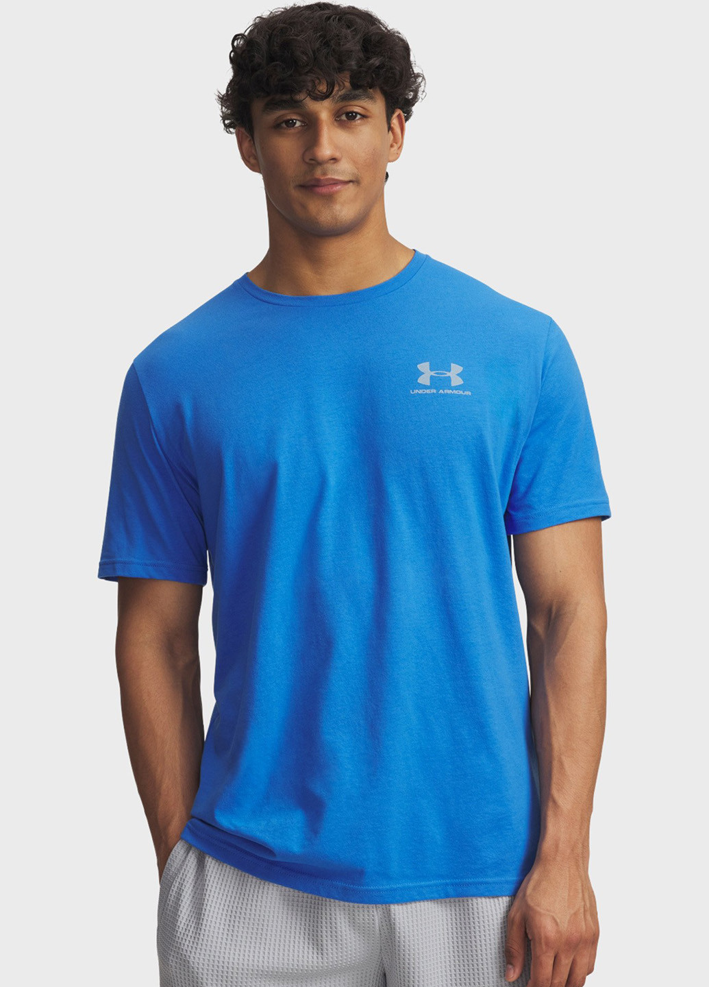 Голубая футболка Under Armour