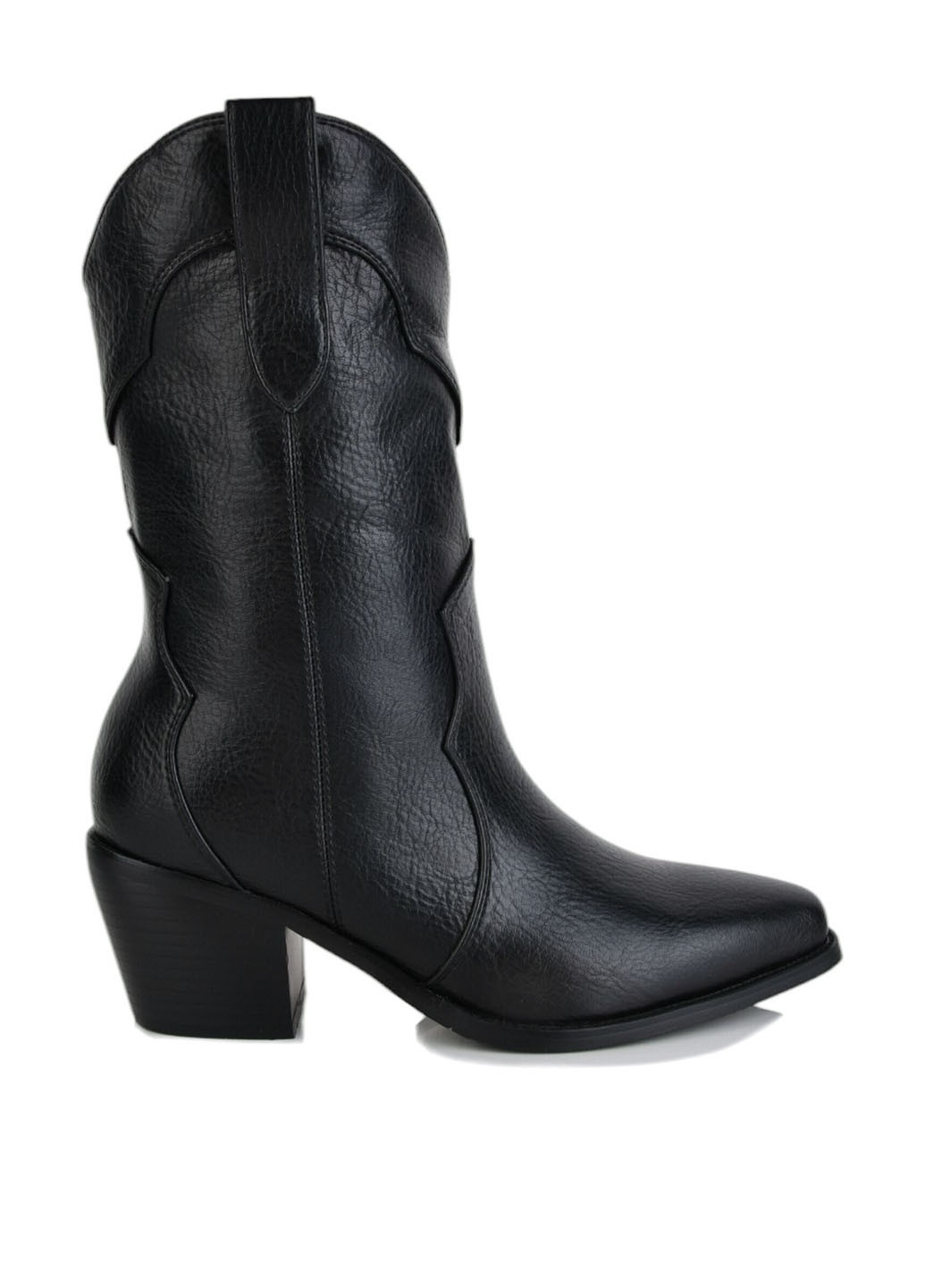 Черные осенние чоботи Lino Marano