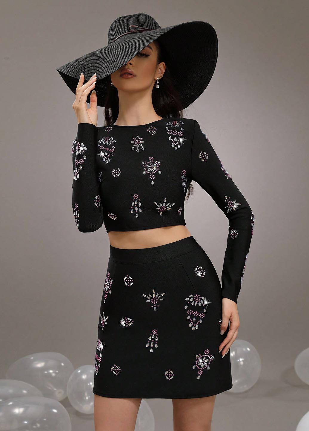 Костюм (топ, юбка) SHEIN (346396265)