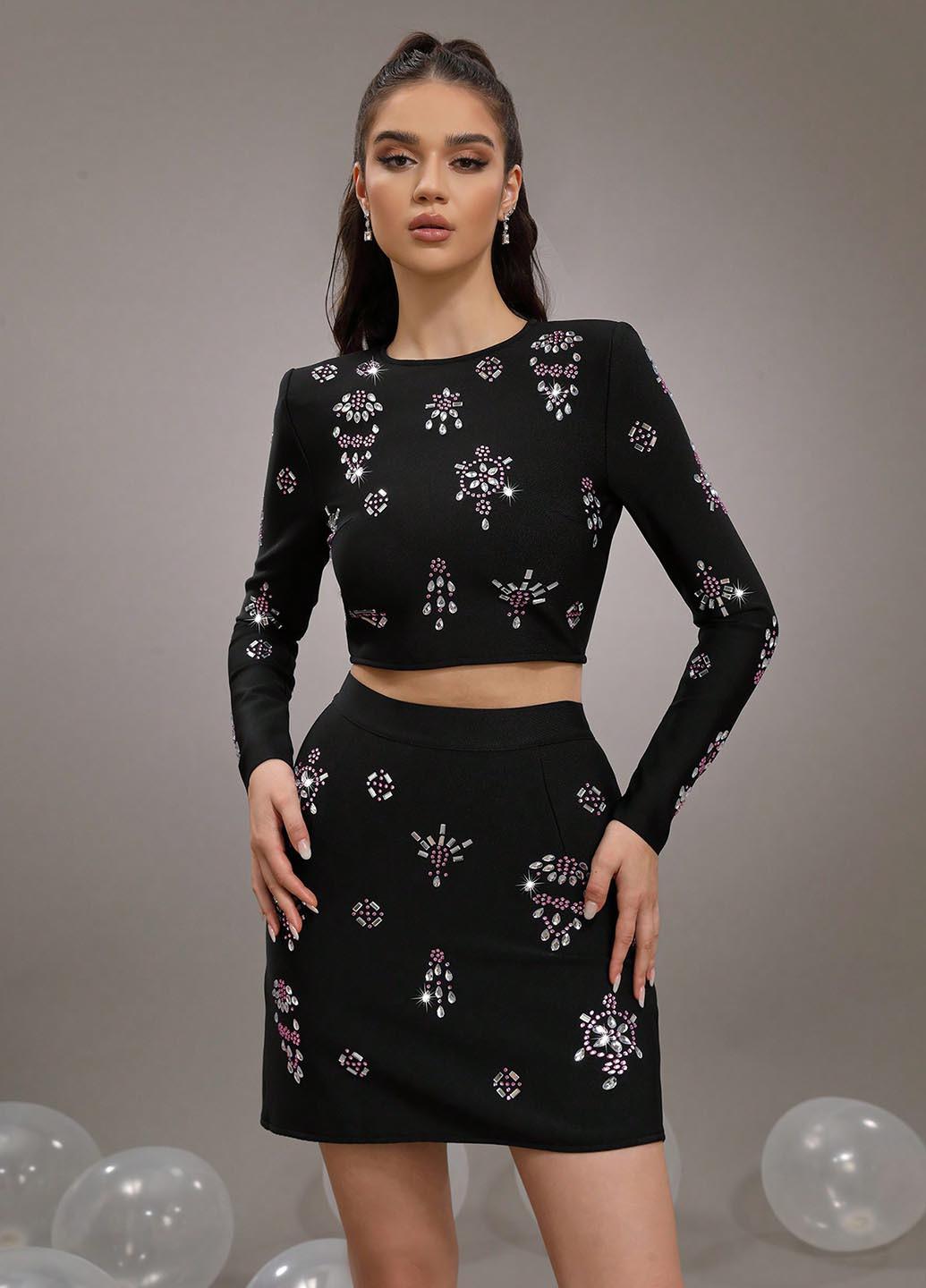 Костюм (топ, юбка) SHEIN (346396265)