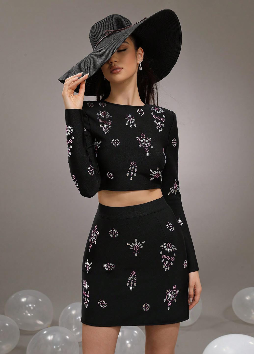 Костюм (топ, юбка) SHEIN (346396265)