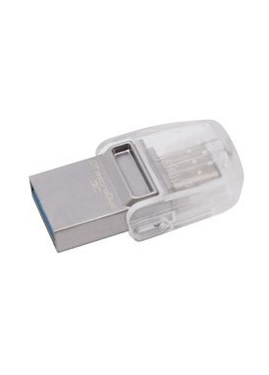 Флеш пам'ять USB DataTraveler microDuo 3C 64GB (DTDUO3C / 64GB) Kingston флеш память usb kingston datatraveler microduo 3c 64gb (dtduo3c/64gb) (136742832)