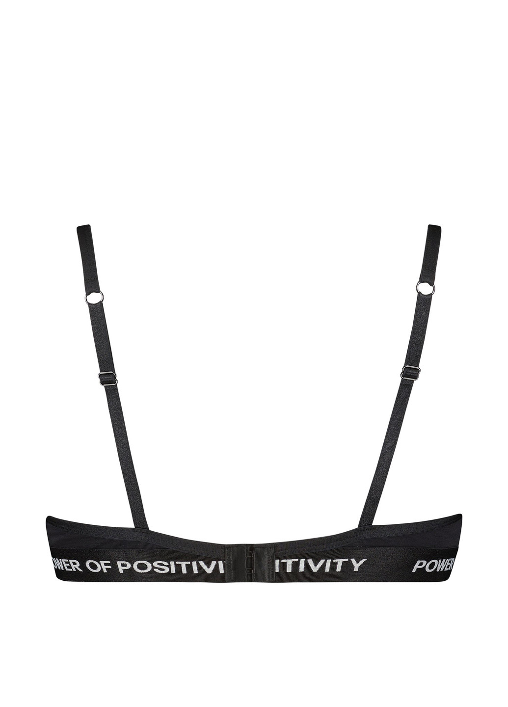 Чёрный бралетт бюстгальтер Hunkemoller без косточек хлопок