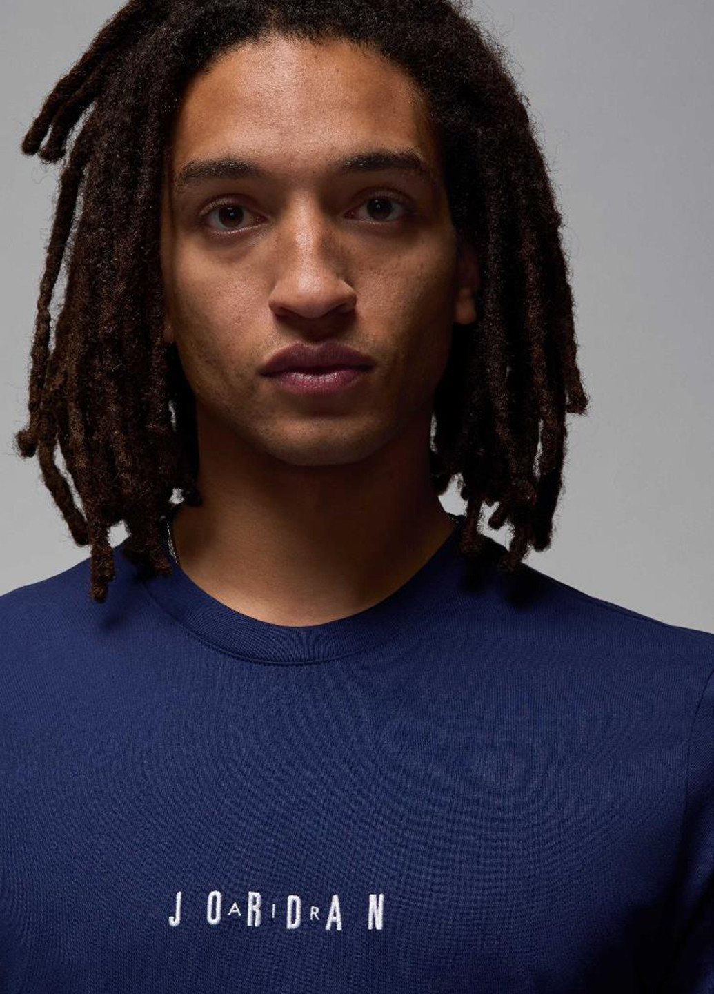 Синя футболка dm3182-411 Jordan M J EMB AIR CREW