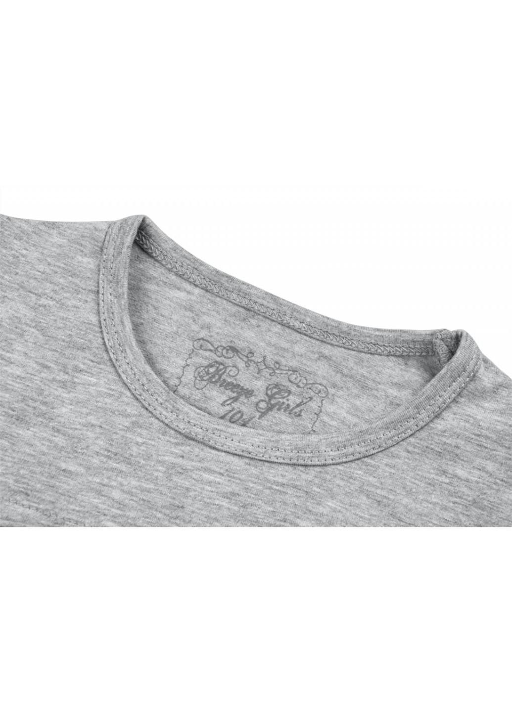 Кофта сіра меланж із зіркою (7979-110G-gray) Breeze (251313208)