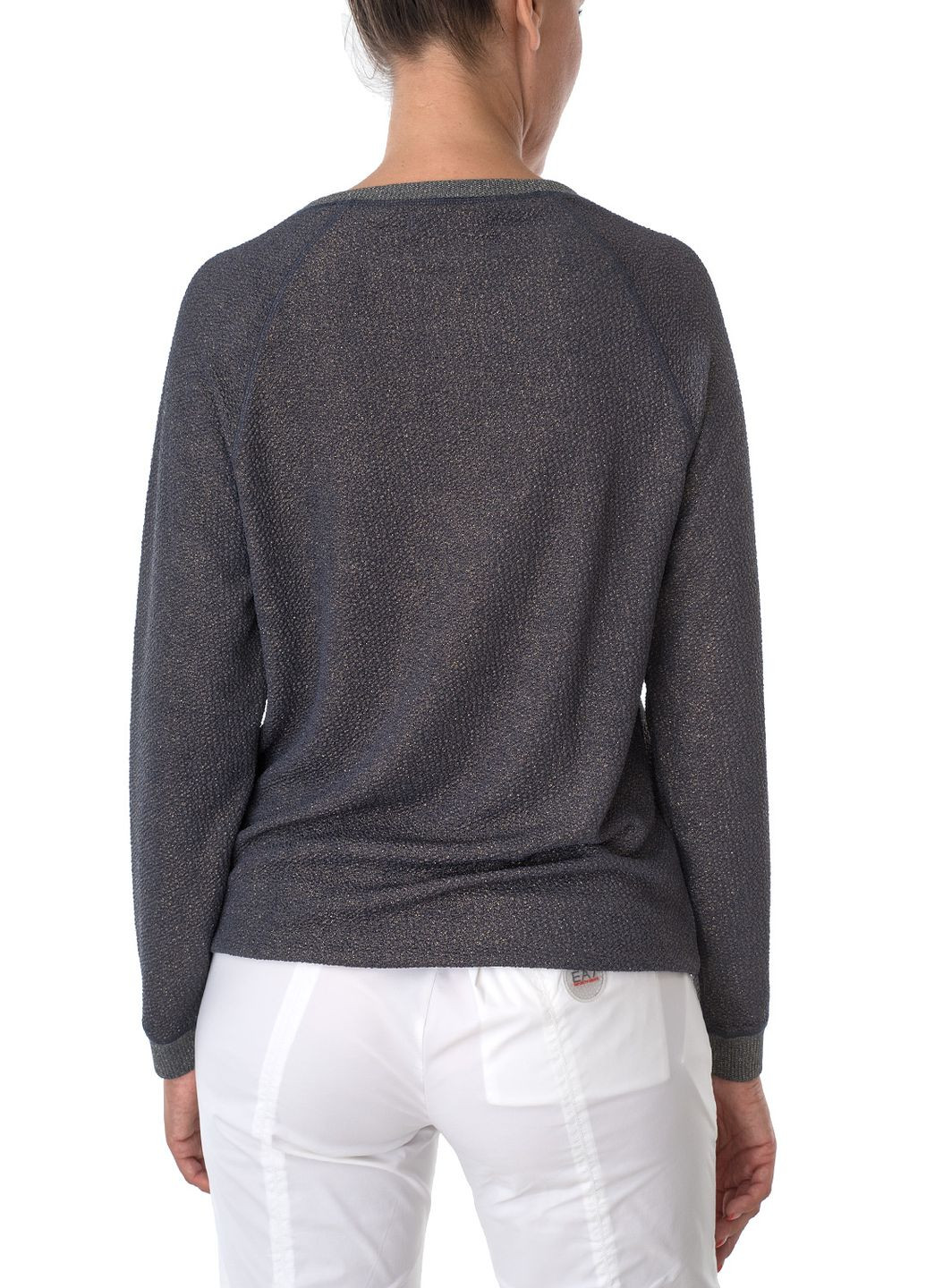 Синій світшот E-Bound однотонний (241230873)