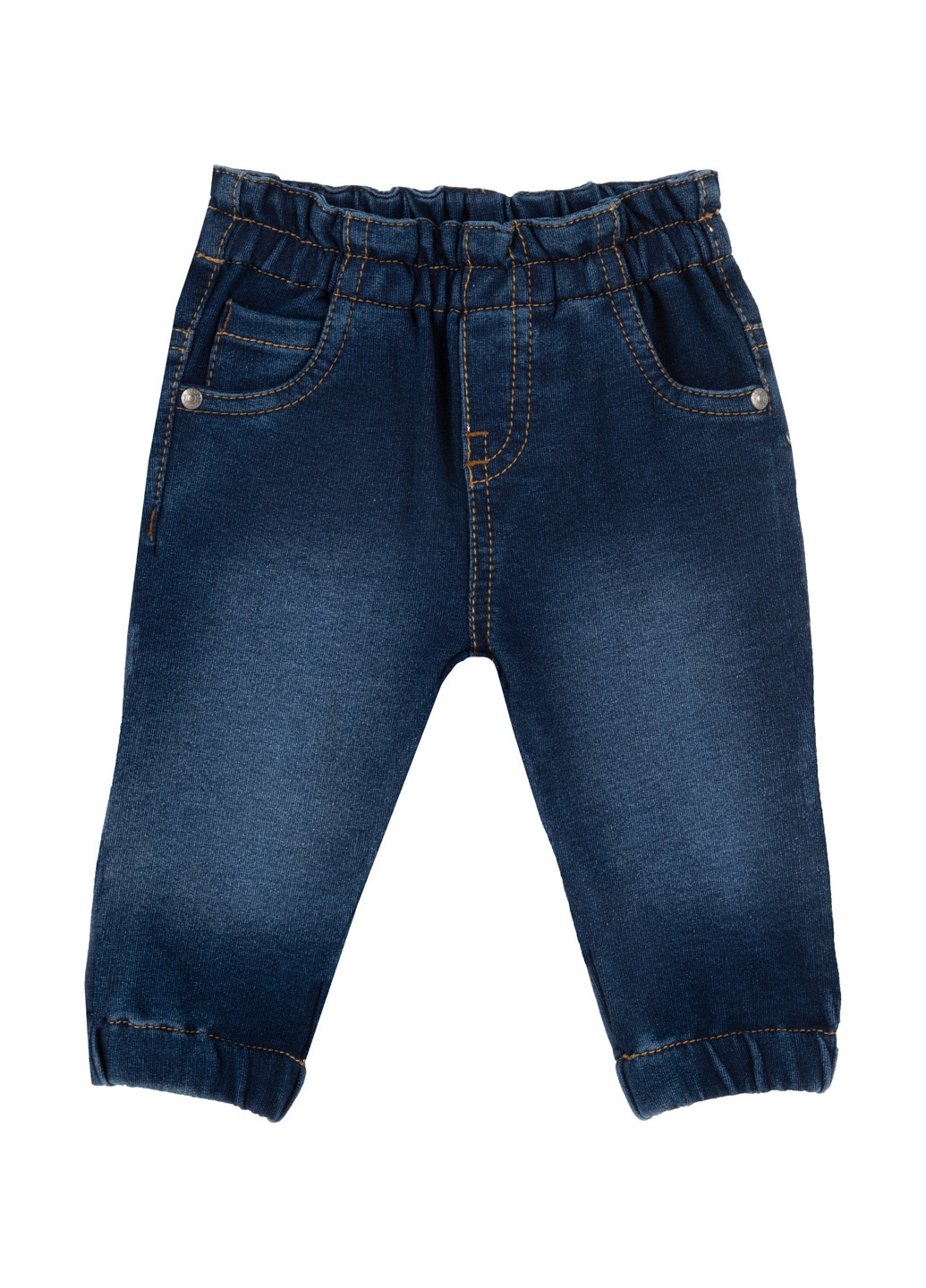 Темно-синие демисезонные джоггеры джинсы Chicco