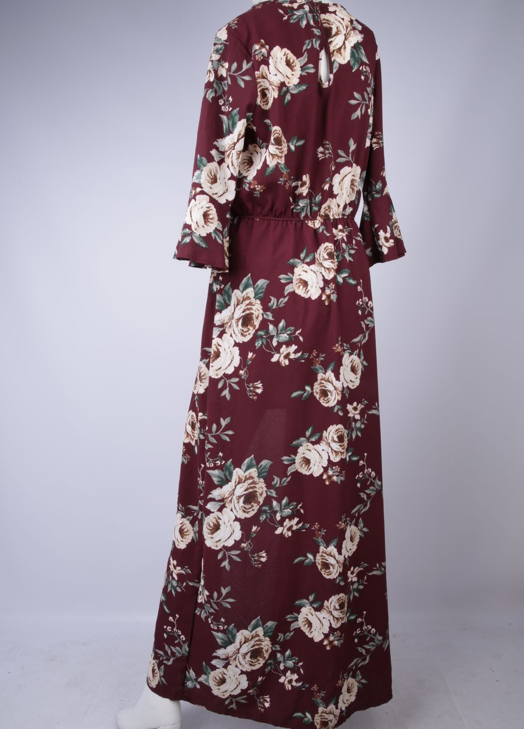Комбінезон-сукня Francesca's комбінезон-шорти квітковий вишневий кежуал поліестер