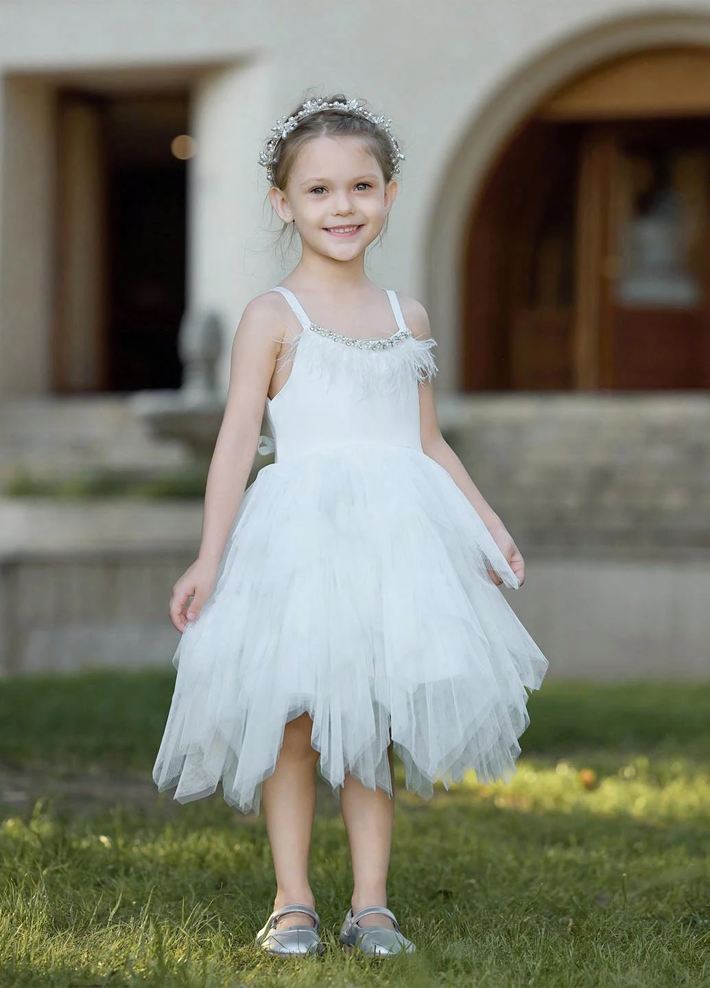 Біла сукня SHEIN (346914616)