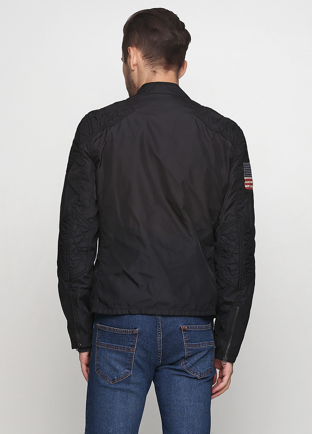 Черная демисезонная куртка Ralph Lauren