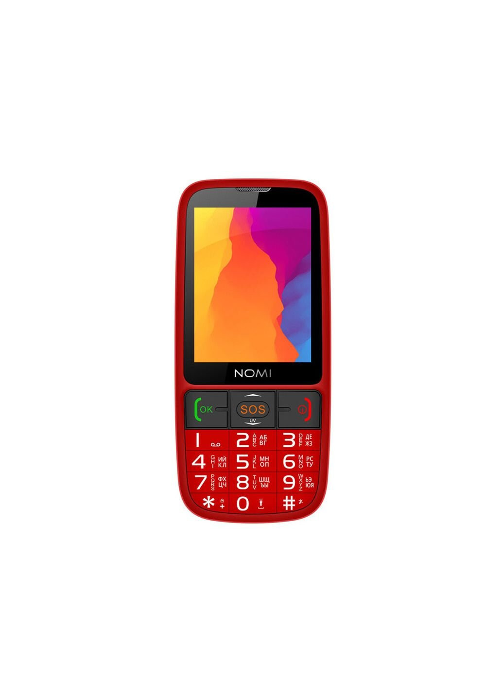 Мобильный телефон Nomi i281+ new red (253507685) ? Купить в  интернет-магазине Каста ? Киев, Одесса, Харьков ? Доставка по всей Украине!  (#253507685)