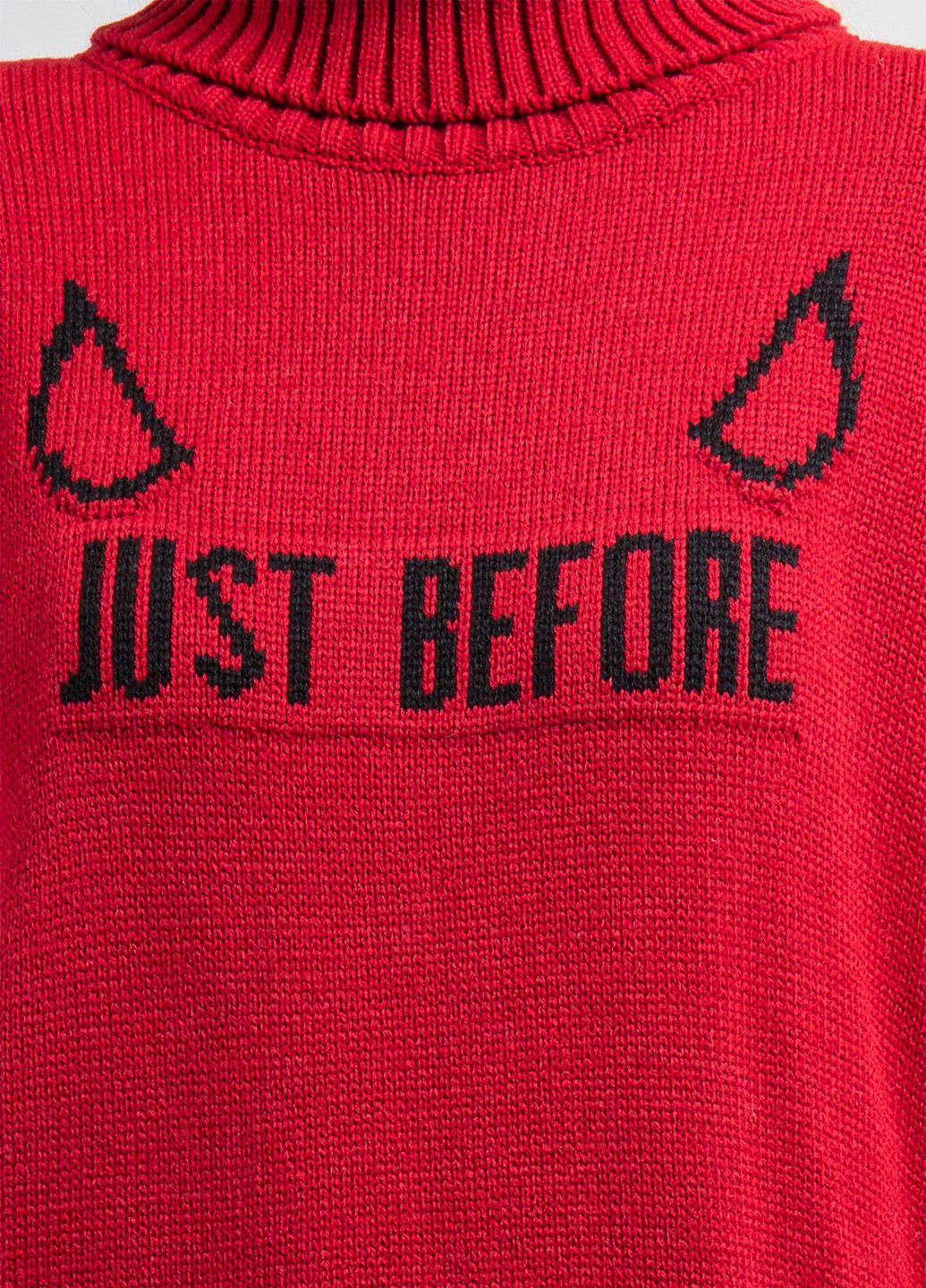 Бордовый зимний свитер J.B4 (Just Before)