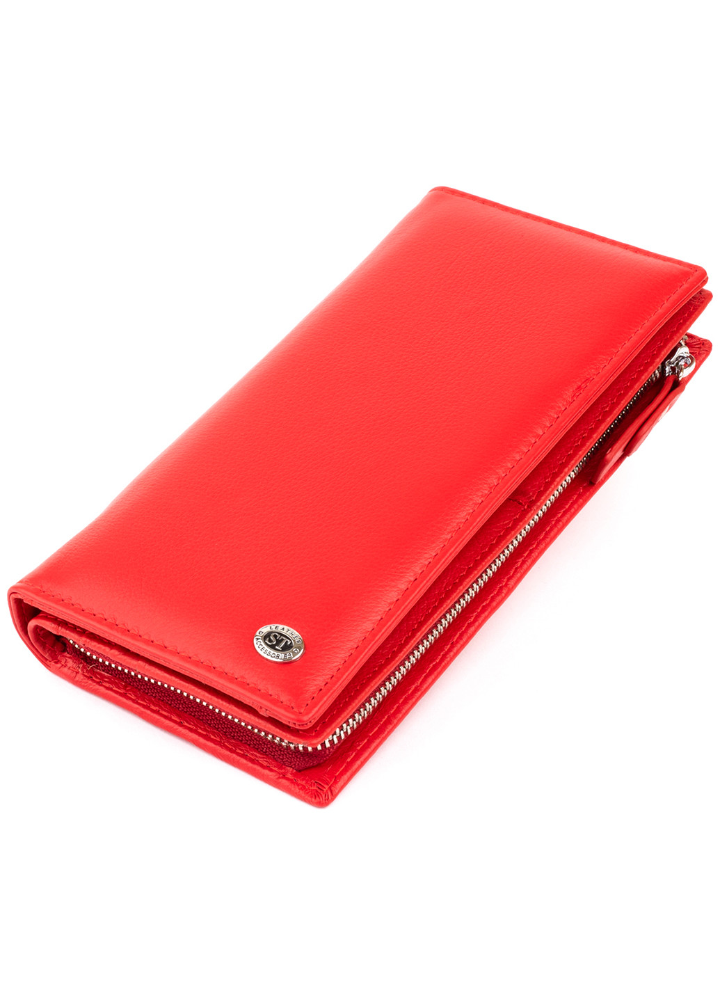 Жіночий шкіряний гаманець 19х9,5х2,5 см st leather (252129345)