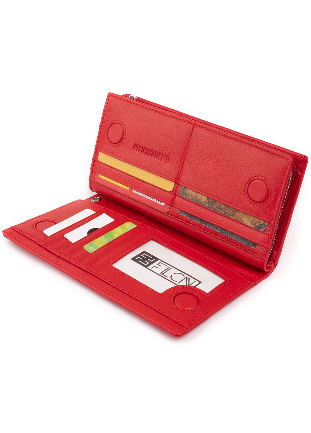 Жіночий шкіряний гаманець 19х9,5х2,5 см st leather (252129345)