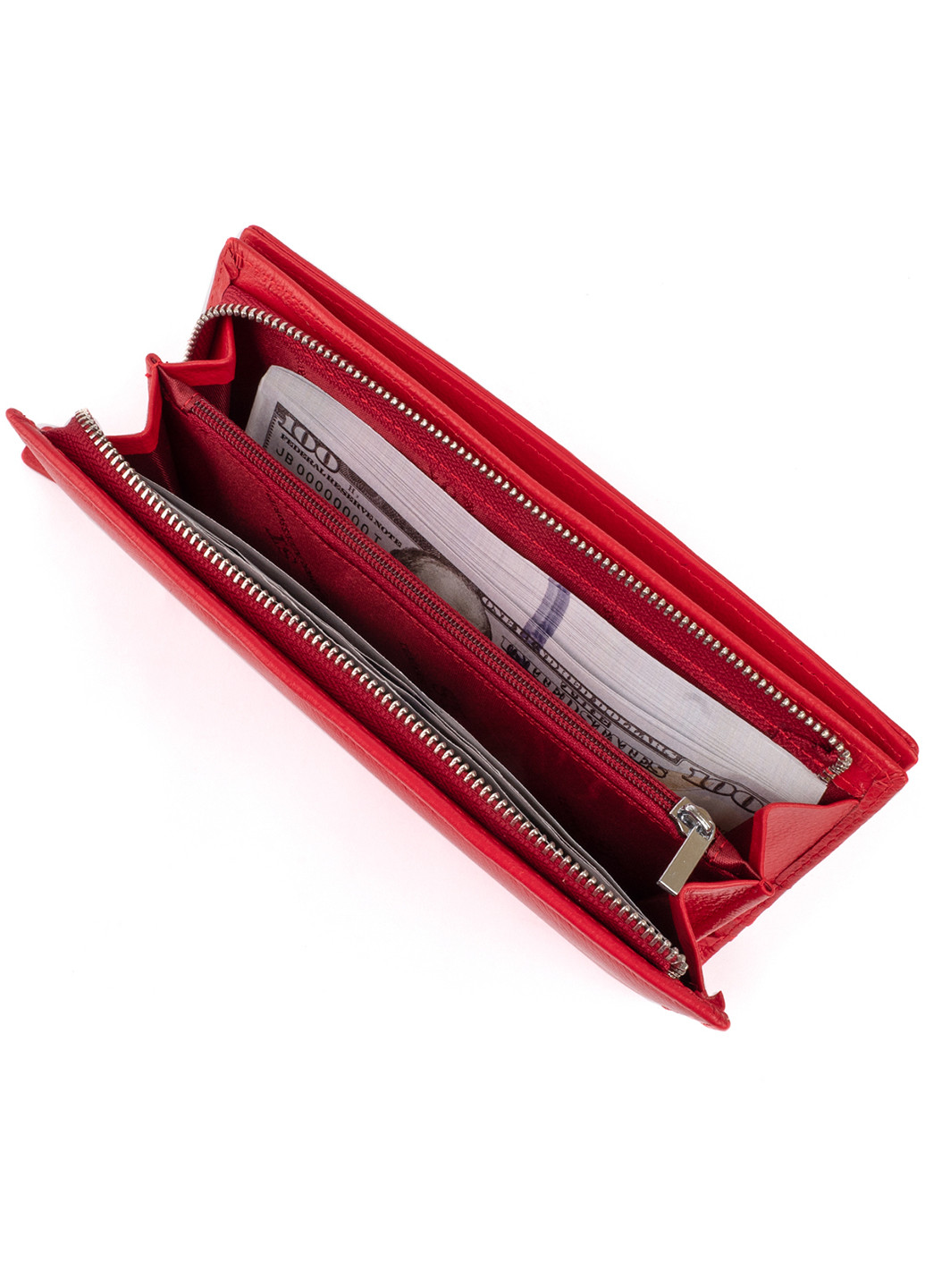 Жіночий шкіряний гаманець 19х9,5х2,5 см st leather (252129345)